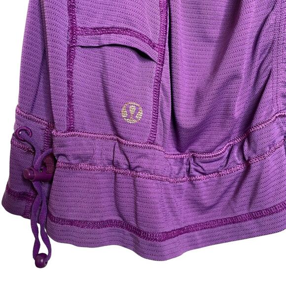 Lululemon Run Energy SL Adjustable Waist Tank Top Purple‎ Women’s Size 8 - Picture 8 of 13